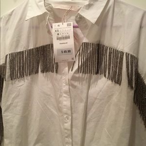 New Zara top size xs